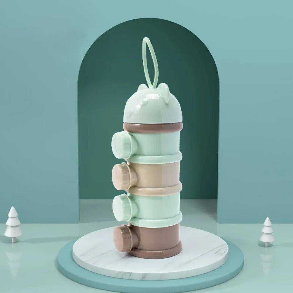 Doseur de Lait - BabyPowderBox™ - Vert - Accessoire de Bebe