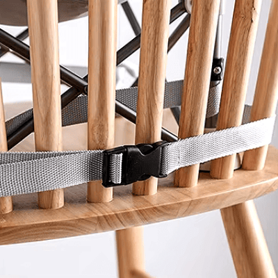 Chaise Pliante - BabyBoosterSeat™ - Gris - Accessoire de Bebe