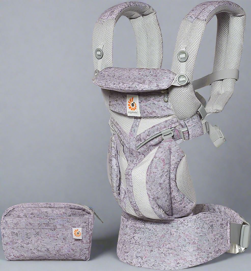Porte Bébé - BreathBabyBag™ - Mauve Lavande - Accessoire de Bebe