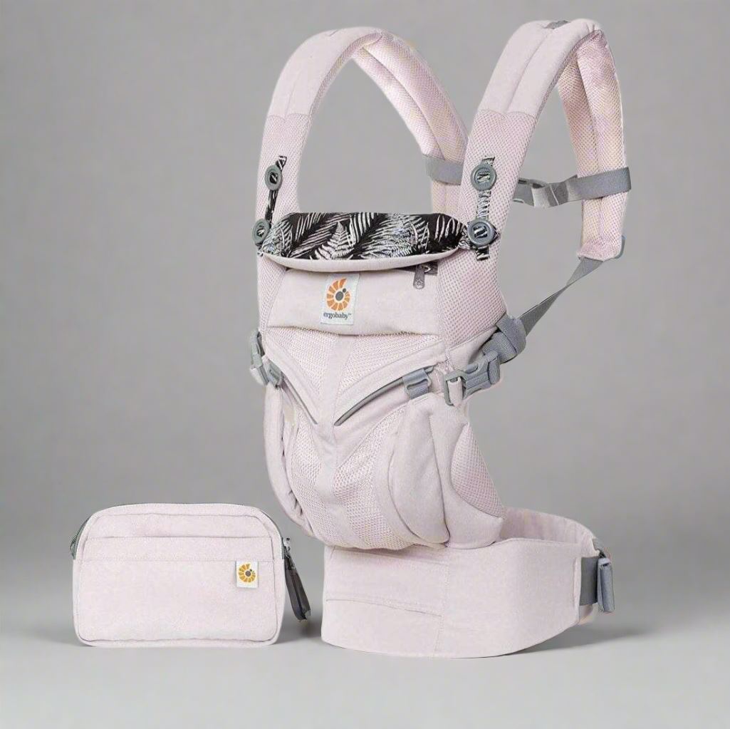 Porte Bébé - BreathBabyBag™ - Rose Maille - Accessoire de Bebe